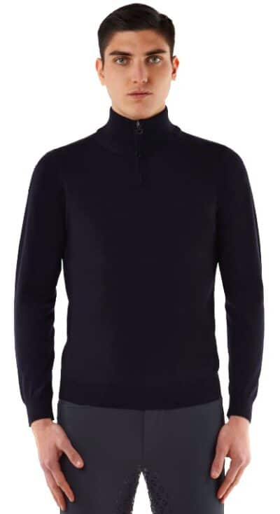 Гольф мужской вязаный Zip Turtleneck от Cavalleria Toscana