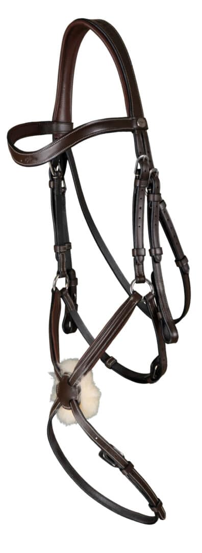 Уздушка с мексиканским капсюлем Fig 8 Noseband от Dyon