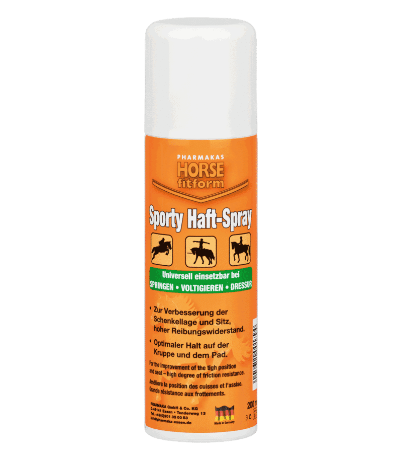 Спрей для улучшения сцепления с седлом Sporty Haft-Spray от Pharmaka, 200 мл