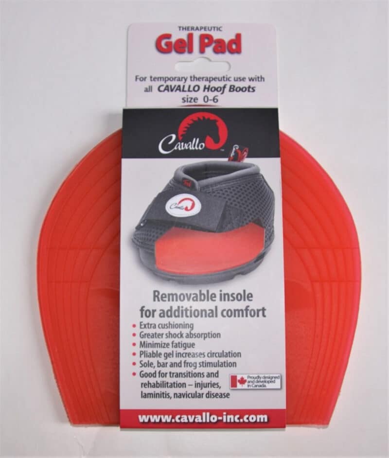 Стелька в ботинок для защиты копыта Gel Pad от Cavallo