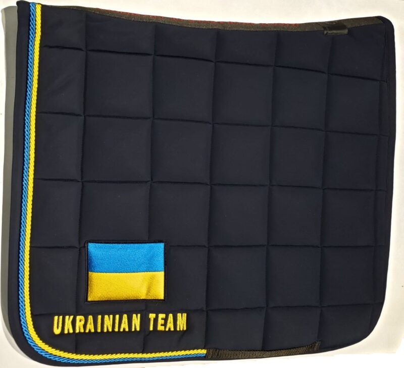 Вальтрап выездной "UKRAINIAN TEAM" с флагом Украины от Cavalleria Toscana