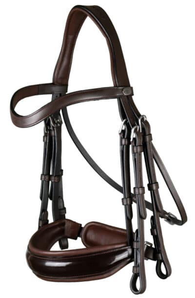 Оголів'я Patent Large Crank Noseband від Dyon