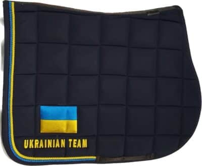 Вальтрап конкурный "UKRAINIAN TEAM" с флагом Украины от Cavalleria Toscana