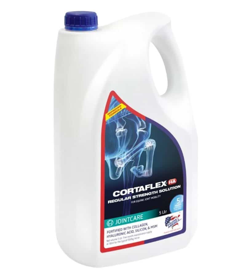 Добавка для суставов Cortaflex Regular Solution от Equine America, 5 л.