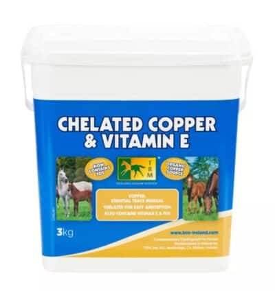 Добавка для жеребенок и жеребевых кобыл Chelated Copper & Vitamin E от TRM, 3 кг