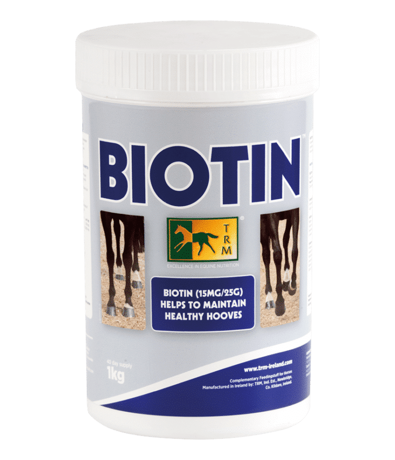 Добавка для копыт Biotin 15mg/25g от TRM, 1 кг.