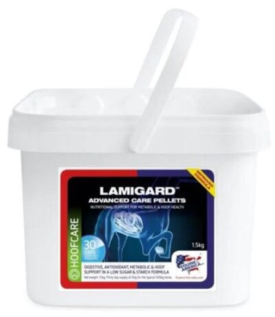 Добавка для коней схильних до ламініту Lamigard Advanced Care Pellets від Equine America, 1,5 кг