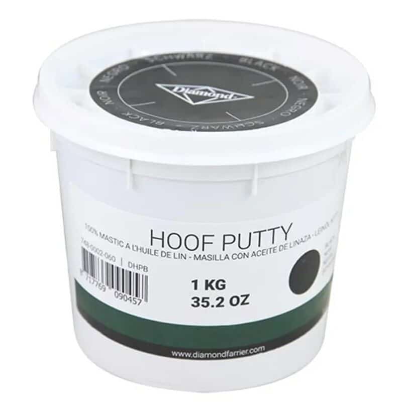 Шпаклівка для копит чорна Hoof Putty від Diamond, 1 кг