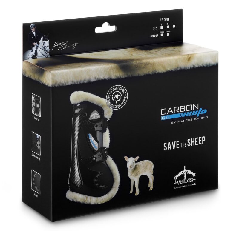 Ногавки передні Carbon Gel Vento Save The Sheep від Veredus