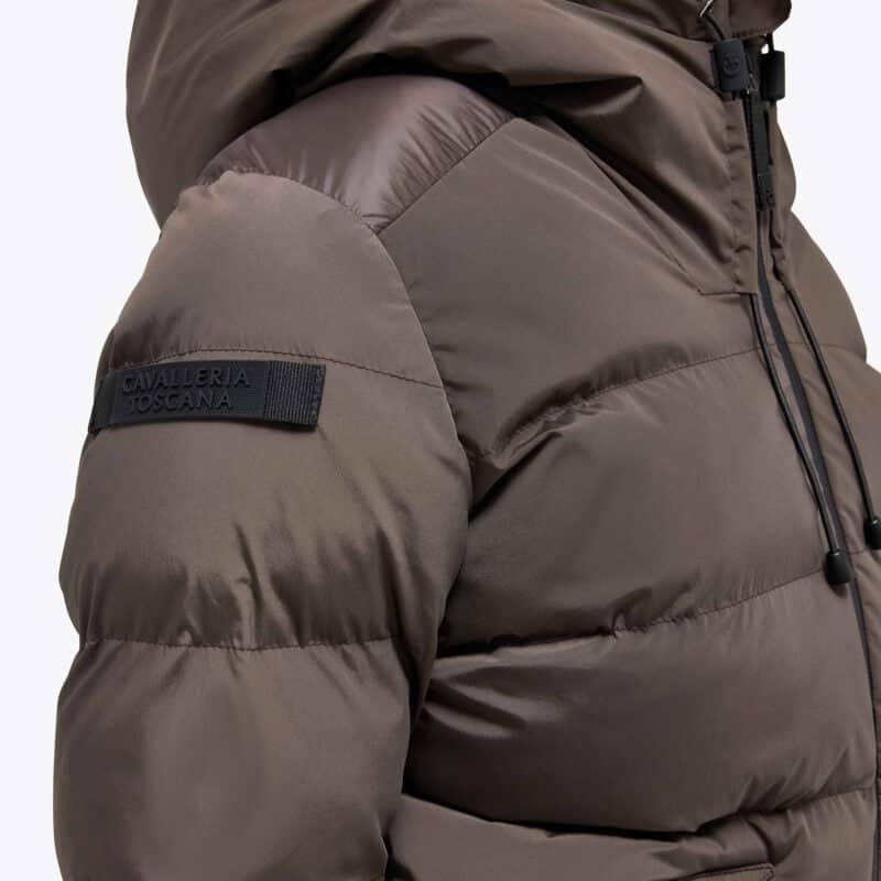 Куртка зимова жіноча Hooded Nylon Puffer від Cavalleria Toscana