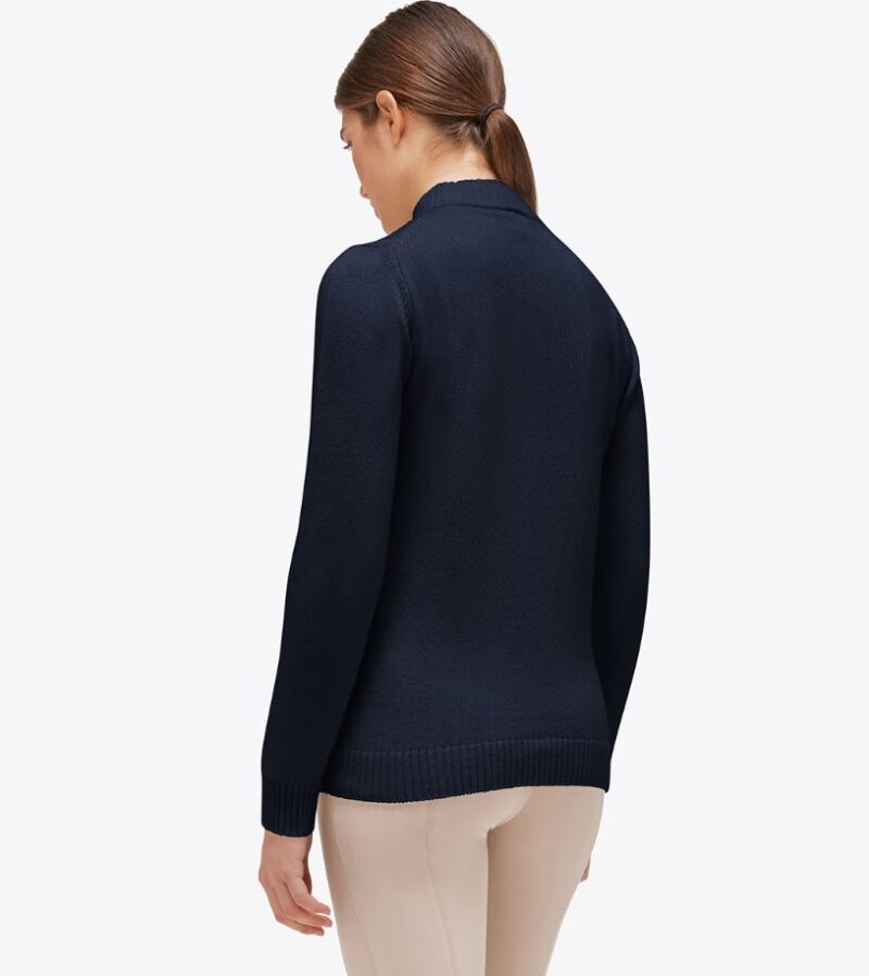 Гольф жіночий в'язаний CT Holiday Half Zip Cashmere Blend від Cavalleria Toscana